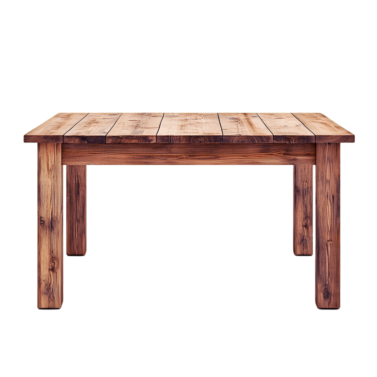Solid Wooden Dining Table - Image 2