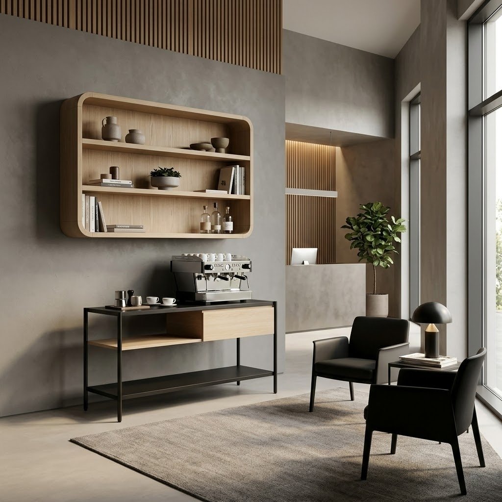 COFFEE BAR - 60 cm BACK BAR SHELVING - Storage - Image 6