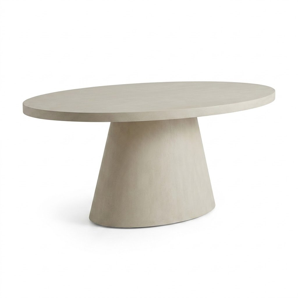 OVAL DINING TABLE BREAKFAST NOOK - Dining Tables - Image 3
