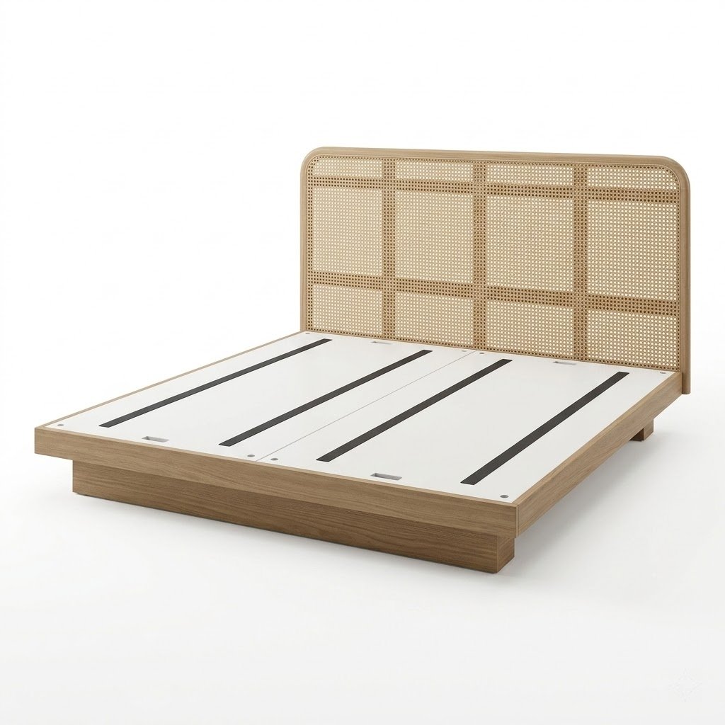 KING BED ADA (GANGED 2-TWINS) - Panel Beds - Image 3