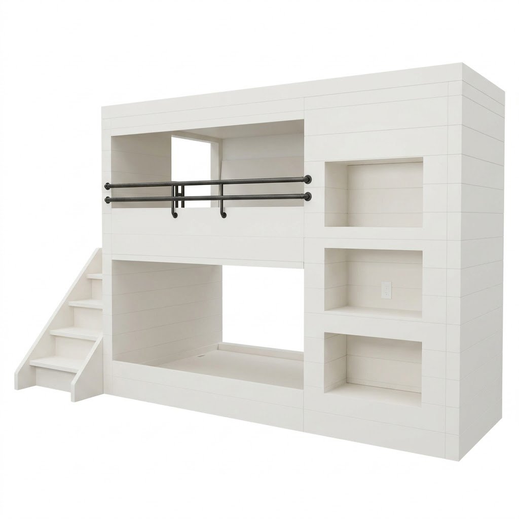 BUNK BED (LEFT) - Panel Beds - Image 3