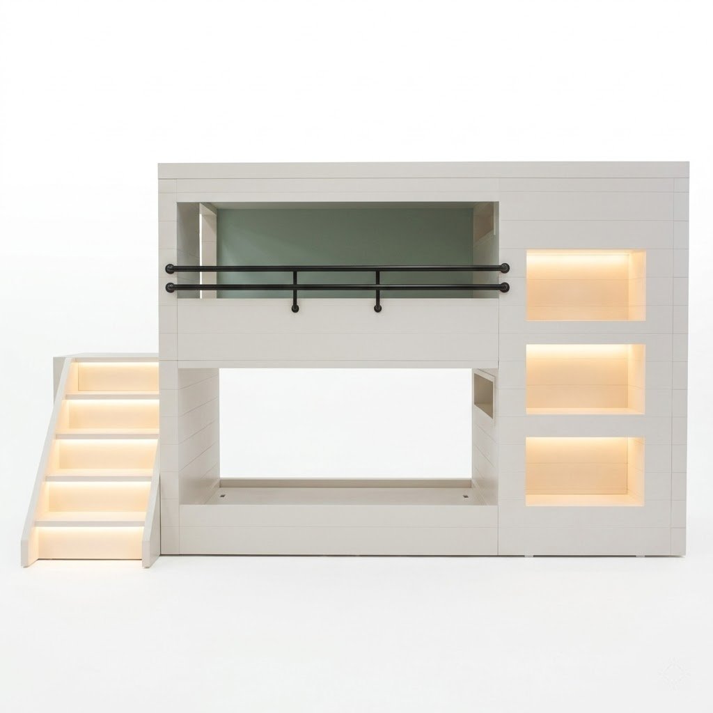 BUNK BED (LEFT) - Panel Beds