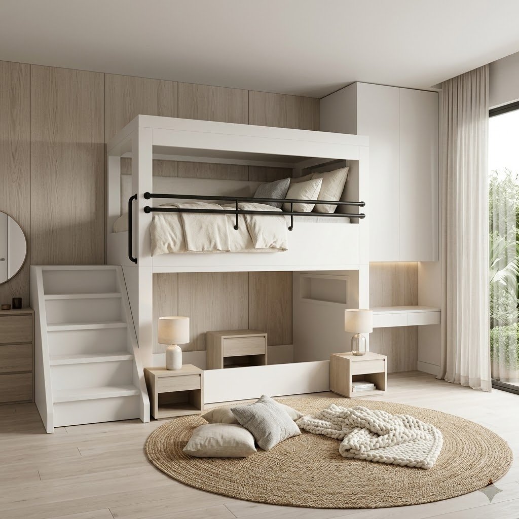 BUNK BED (LEFT) - Panel Beds - Image 6