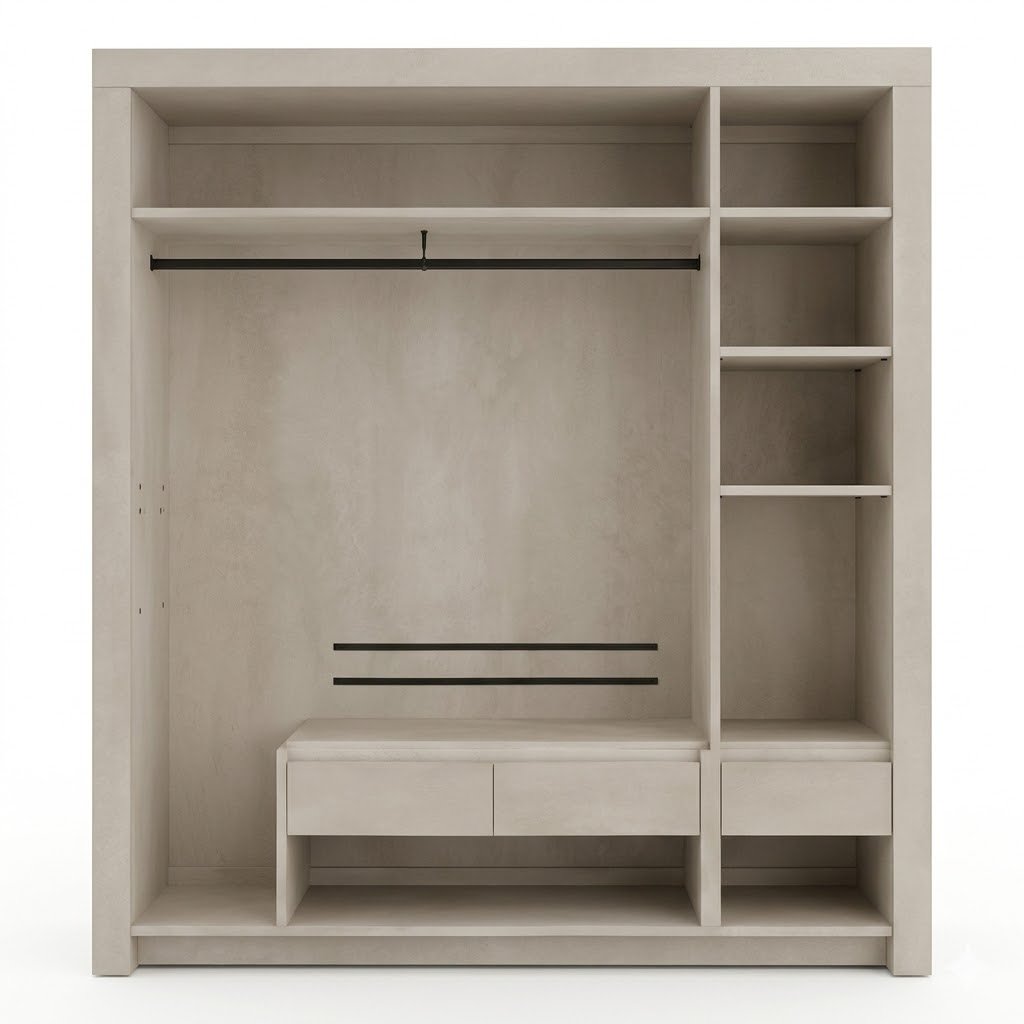 BUILT-IN CLOSET PRIMARY SUITE - Casegoods
