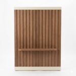 SLATTED WALLS WITH
 CONSOLE SHELF - Lobby