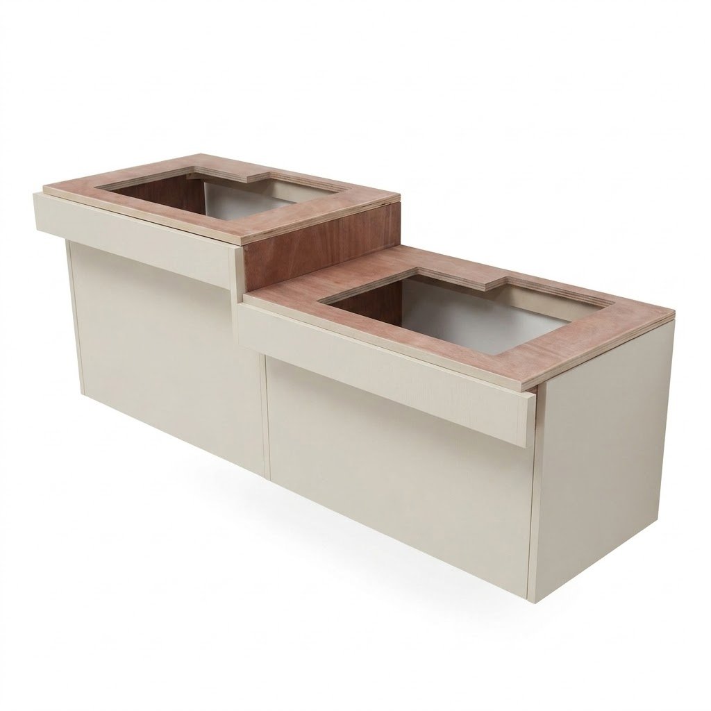 UNISE HI/LO VANITY 601 - Vanities - Image 3