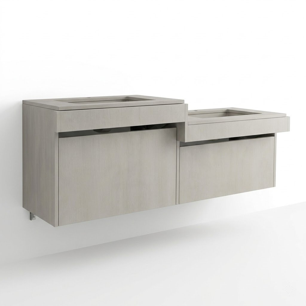UNISE HI/LO VANITY 601 - Vanities - Image 2