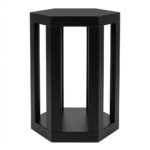 OPEN HEX SIDE TABLE - Tables