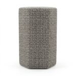 UPHOLSTERED HEX SIDE TABLE - Coffee Tables