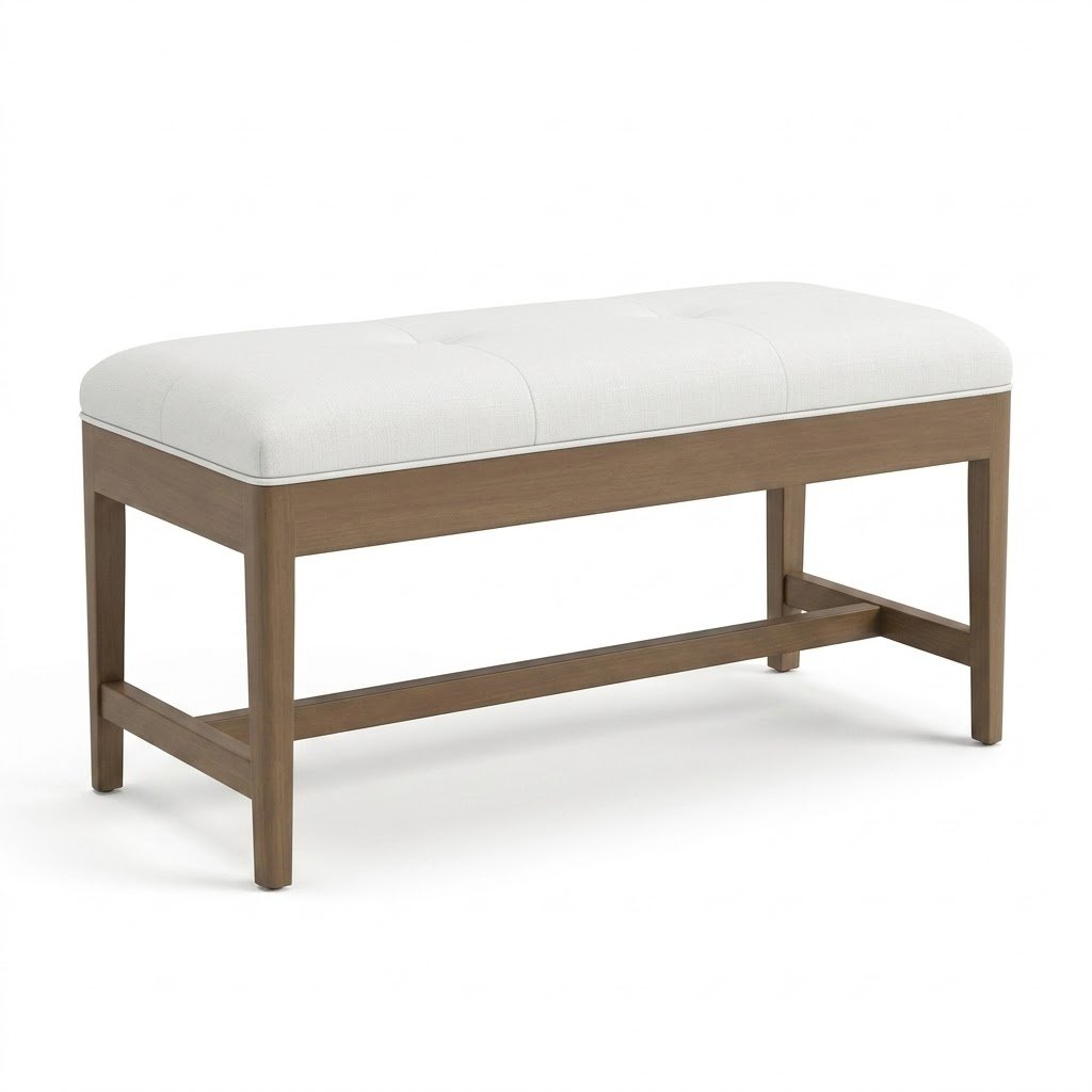 BW - Queen Bench (Mossy Gold) - Seating - Image 3